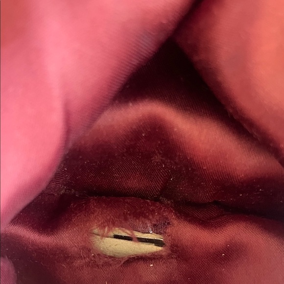 Vintage Black Velvet Evening Bag Made in Italy for Sears 50s/60s Braided Trim - Picture 6 of 11